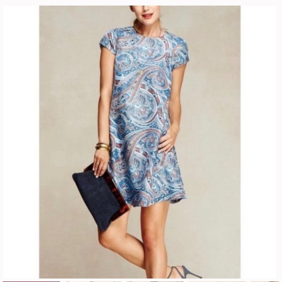 J. McLaughlin Crew Neck Swing Dress